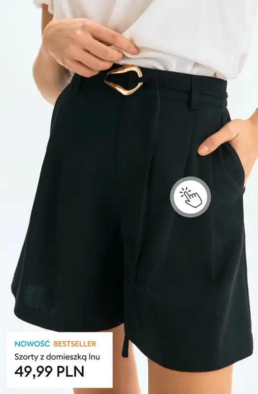 Sinsay - gazetka promocyjna Odzież z lnem - wiosenne inspiracje dla Niej od poniedziałku 23.03 do niedzieli 29.03 - strona 9