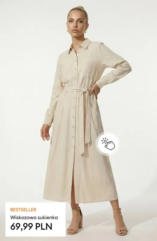 Sinsay - gazetka promocyjna Odzież z lnem - wiosenne inspiracje dla Niej   - strona 3