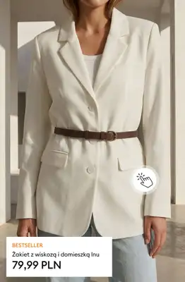 Sinsay - gazetka promocyjna Odzież z lnem - wiosenne inspiracje dla Niej od poniedziałku 23.03 do niedzieli 29.03 - strona 11