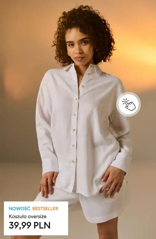 Sinsay - gazetka promocyjna Odzież z lnem - wiosenne inspiracje dla Niej od poniedziałku 23.03 do niedzieli 29.03 - strona 5