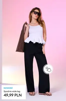 Sinsay - gazetka promocyjna Odzież z lnem - wiosenne inspiracje dla Niej od poniedziałku 23.03 do niedzieli 29.03 - strona 4