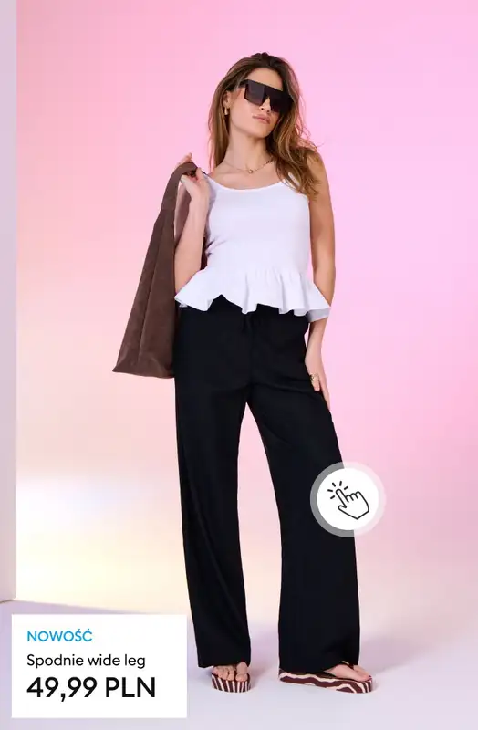 Sinsay - gazetka promocyjna Odzież z lnem - wiosenne inspiracje dla Niej od poniedziałku 23.03 do niedzieli 29.03 - strona 4