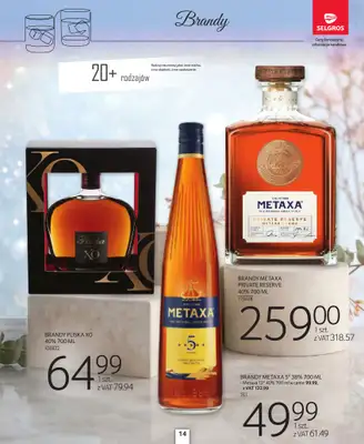 Selgros - gazetka promocyjna Katalog Alkohole Mocne od czwartku 26.03 do środy 08.04 - strona 14