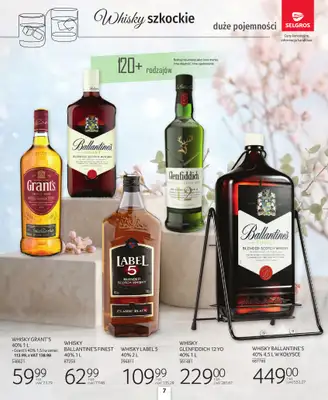 Selgros - gazetka promocyjna Katalog Alkohole Mocne od czwartku 26.03 do środy 08.04 - strona 7