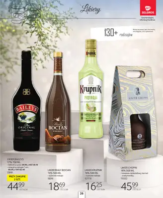 Selgros - gazetka promocyjna Katalog Alkohole Mocne od czwartku 26.03 do środy 08.04 - strona 26
