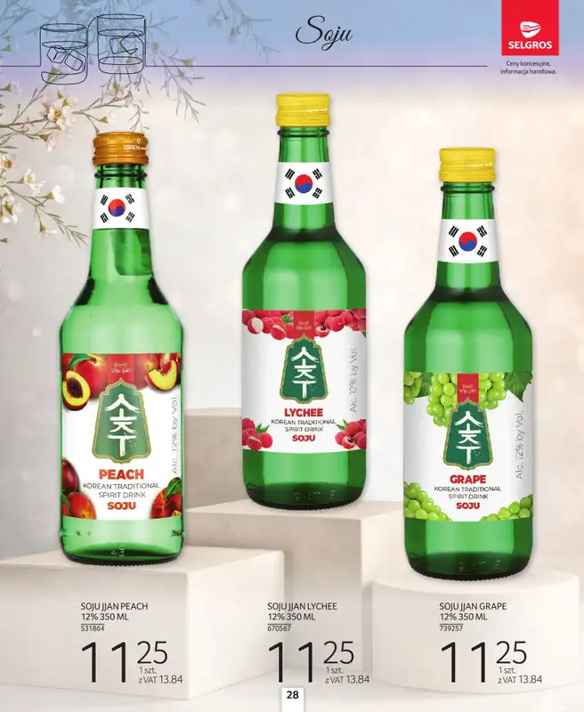 Selgros - gazetka promocyjna Katalog Alkohole Mocne od czwartku 26.03 do środy 08.04 - strona 28