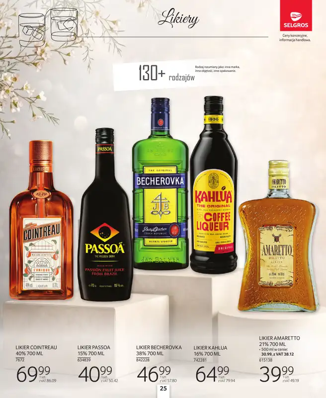 Selgros - gazetka promocyjna Katalog Alkohole Mocne od czwartku 26.03 do środy 08.04 - strona 25