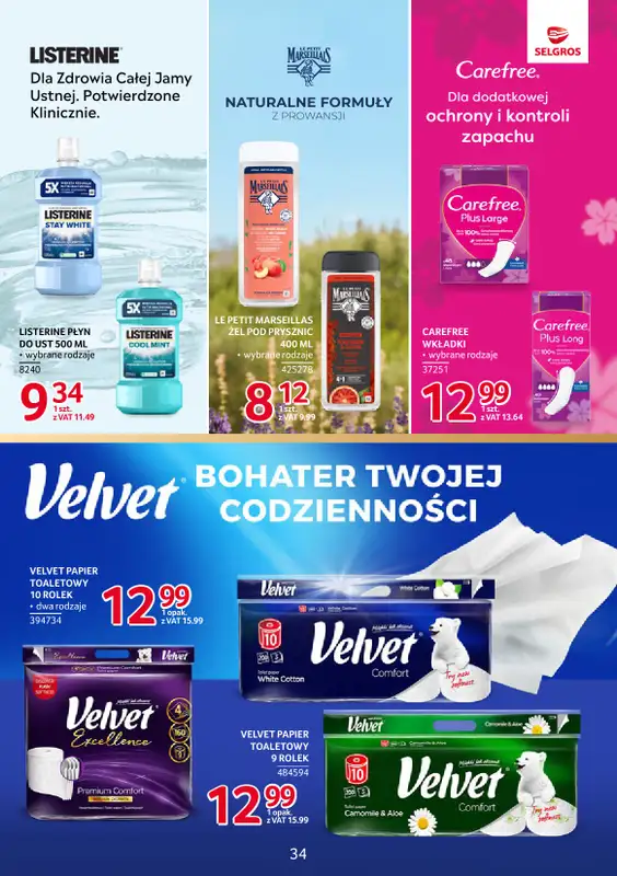 Selgros - gazetka promocyjna Katalog Markowe Produkty od czwartku 26.03 do środy 08.04 - strona 34