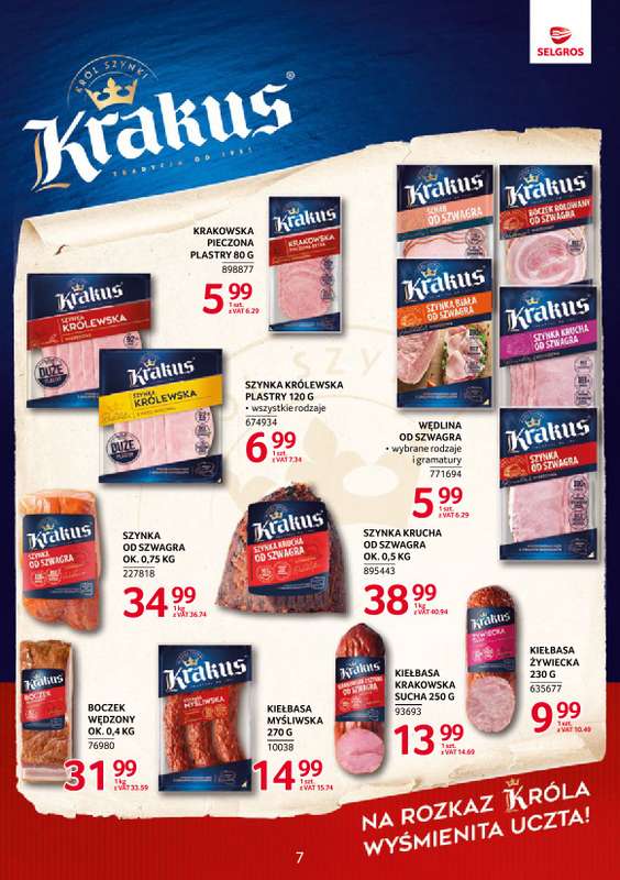 Selgros - gazetka promocyjna Katalog Markowe Produkty od czwartku 26.03 do środy 08.04 - strona 7