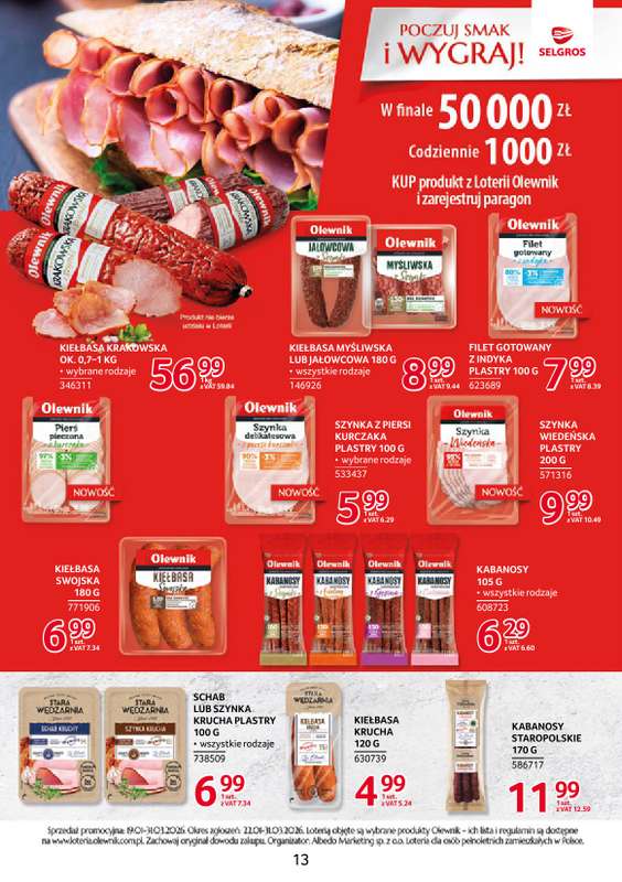 Selgros - gazetka promocyjna Katalog Markowe Produkty od czwartku 26.03 do środy 08.04 - strona 13