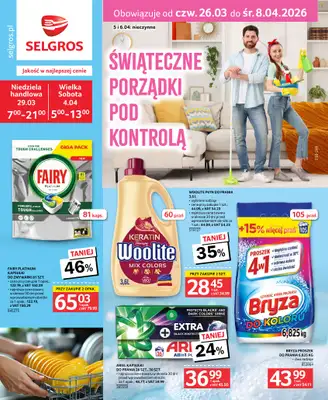 Selgros - gazetka promocyjna Katalog Sprzątanie od czwartku 26.03 do środy 08.04