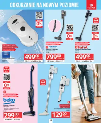 Selgros - gazetka promocyjna Katalog Sprzątanie od czwartku 26.03 do środy 08.04 - strona 18