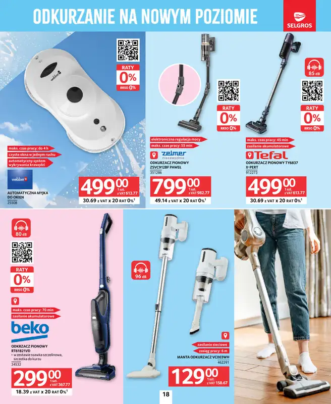 Selgros - gazetka promocyjna Katalog Sprzątanie od czwartku 26.03 do środy 08.04 - strona 18