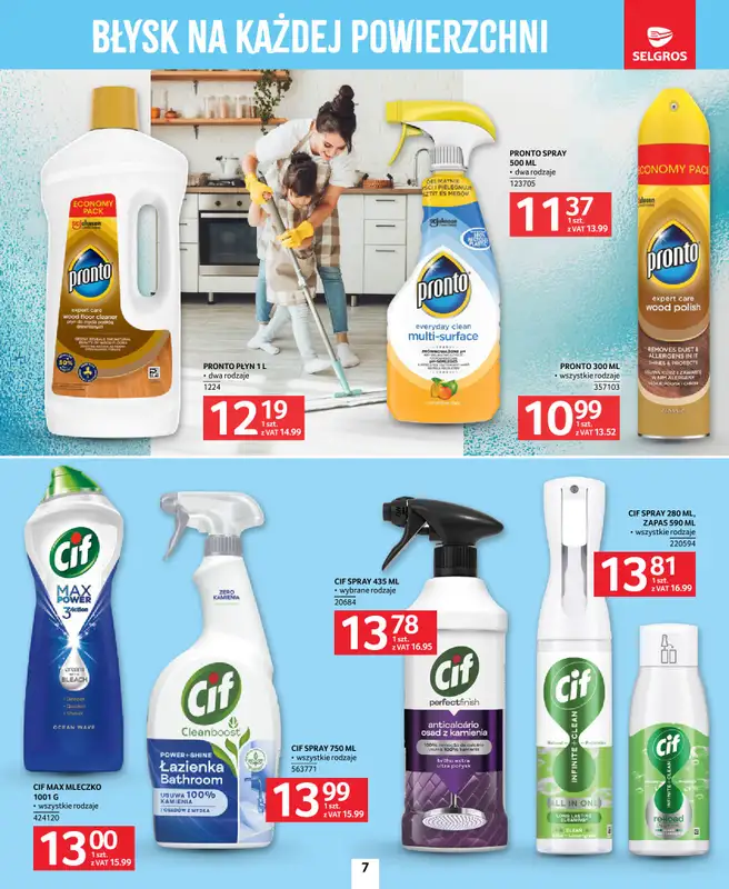 Selgros - gazetka promocyjna Katalog Sprzątanie od czwartku 26.03 do środy 08.04 - strona 7
