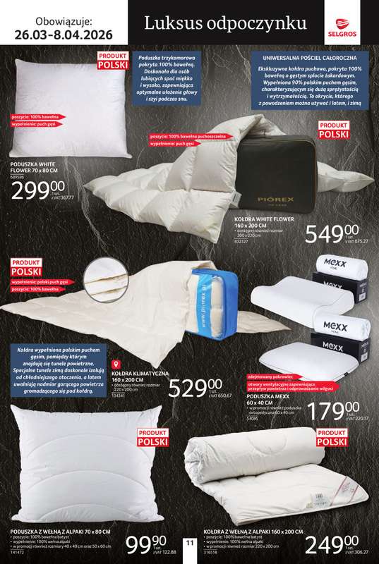 Selgros - gazetka promocyjna Katalog Premium od czwartku 26.03 do środy 08.04 - strona 11