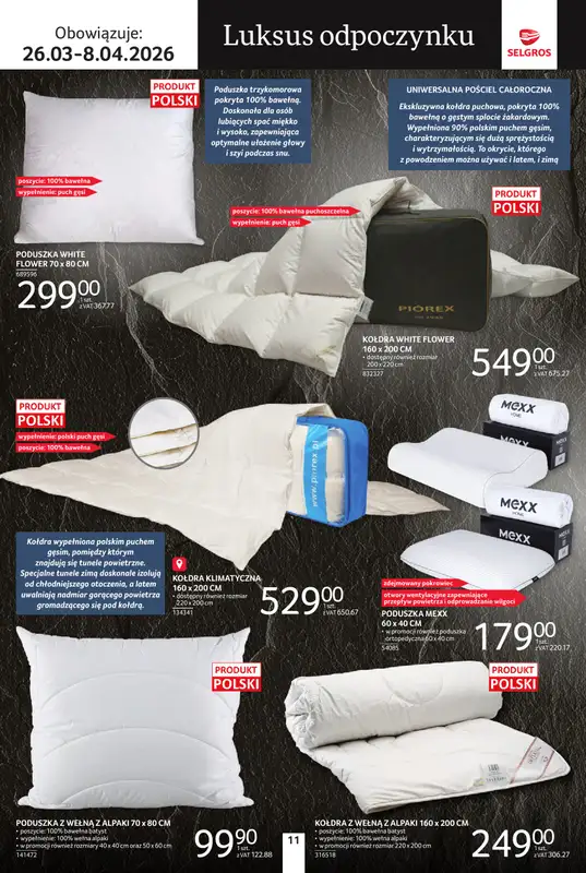 Selgros - gazetka promocyjna Katalog Premium od czwartku 26.03 do środy 08.04 - strona 11