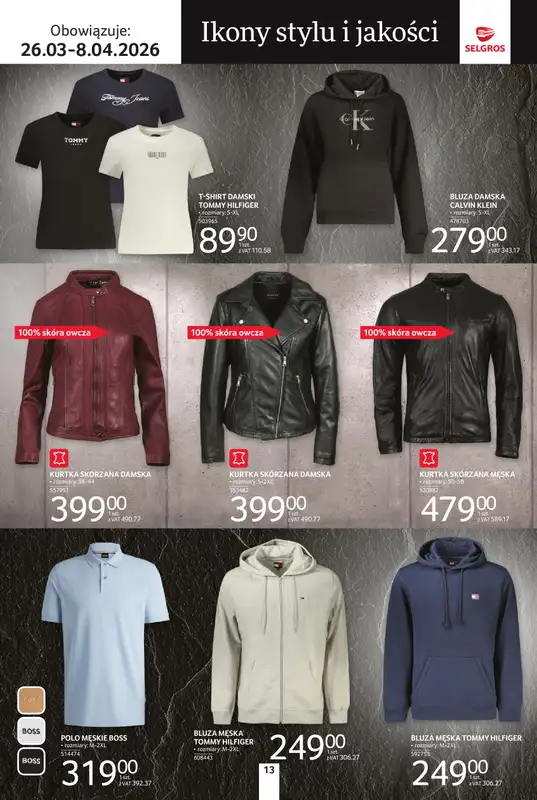 Selgros - gazetka promocyjna Katalog Premium od czwartku 26.03 do środy 08.04 - strona 13