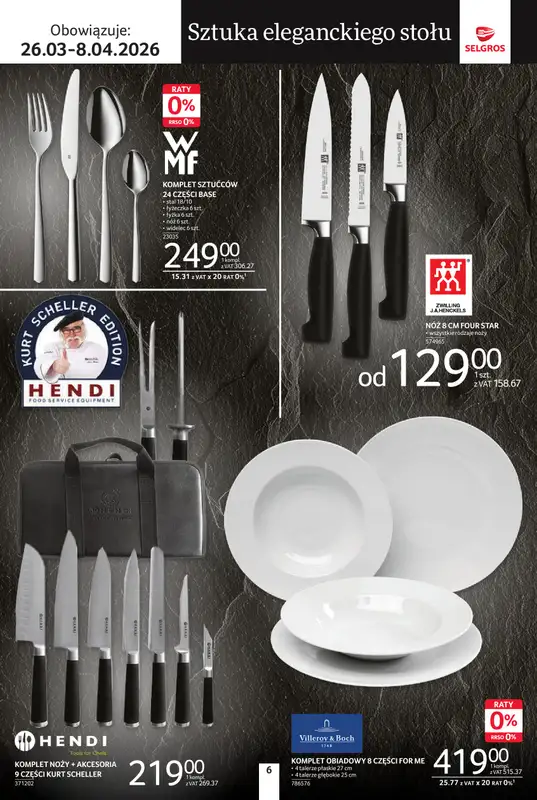 Selgros - gazetka promocyjna Katalog Premium od czwartku 26.03 do środy 08.04 - strona 6