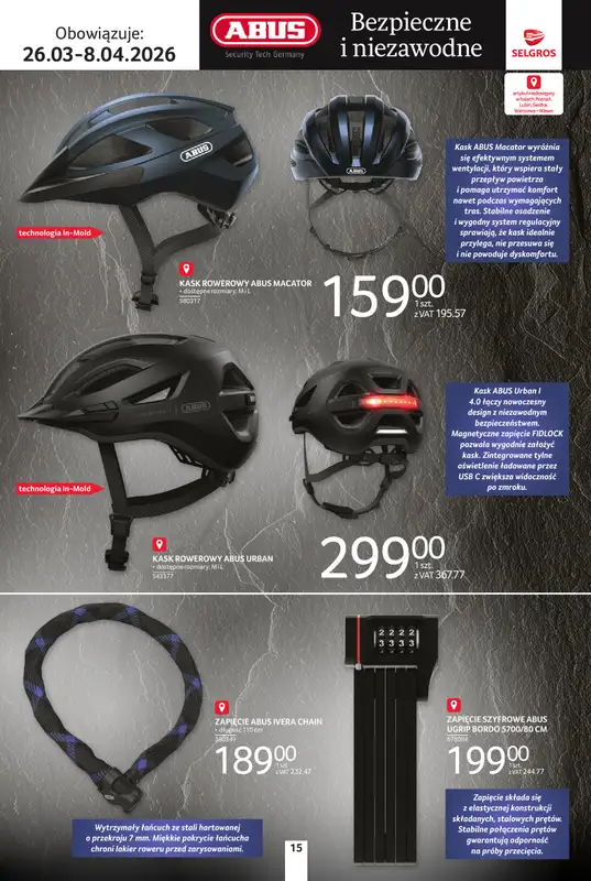 Selgros - gazetka promocyjna Katalog Premium od czwartku 26.03 do środy 08.04 - strona 15