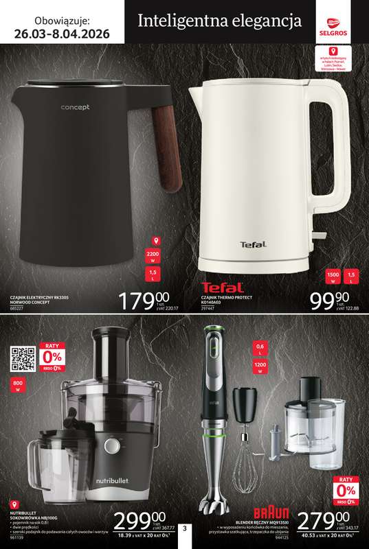Selgros - gazetka promocyjna Katalog Premium od czwartku 26.03 do środy 08.04 - strona 3