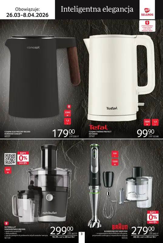 Selgros - gazetka promocyjna Katalog Premium od czwartku 26.03 do środy 08.04 - strona 3