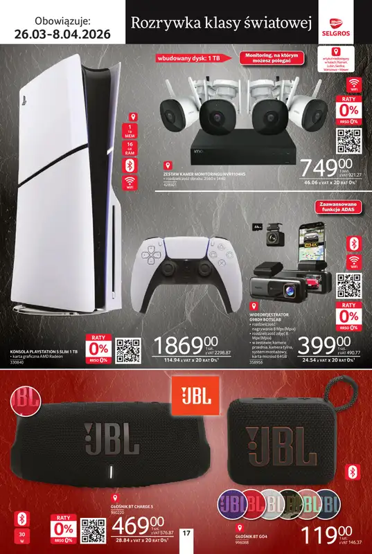 Selgros - gazetka promocyjna Katalog Premium od czwartku 26.03 do środy 08.04 - strona 17