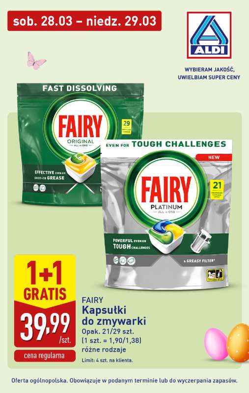 Aldi - gazetka promocyjna Tania sobota i niedziela w Aldi! od soboty 28.03 do niedzieli 29.03 - strona 6