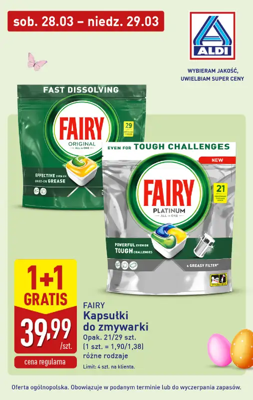 Aldi - gazetka promocyjna Tania sobota i niedziela w Aldi! od soboty 28.03 do niedzieli 29.03 - strona 6