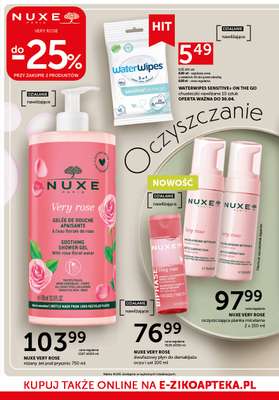 WaterWipes Sensitive+ On The Go chusteczki nawilżane