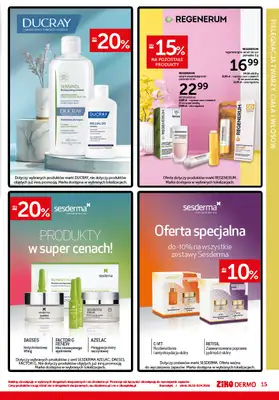 Ziko Dermo - gazetka promocyjna Gazetka Wiosenna odnowa skóry od czwartku 26.03 do środy 08.04 - strona 15