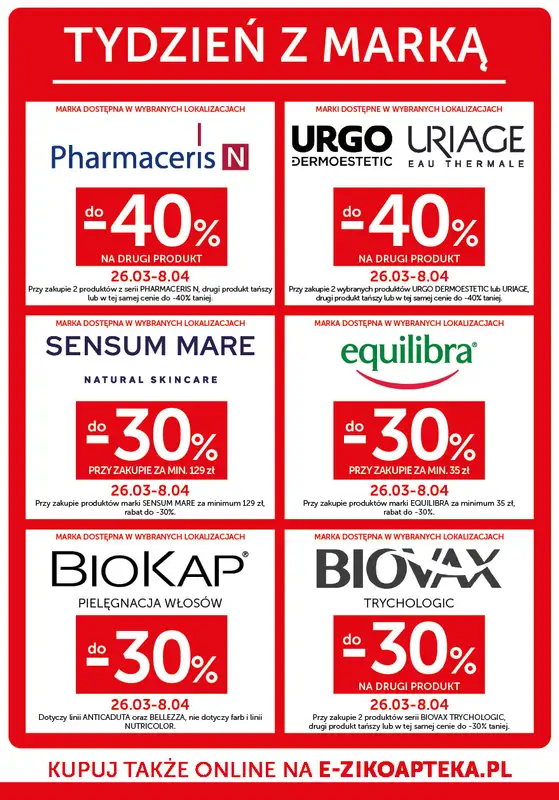 Ziko Dermo - gazetka promocyjna Gazetka Wiosenna odnowa skóry od czwartku 26.03 do środy 08.04 - strona 18