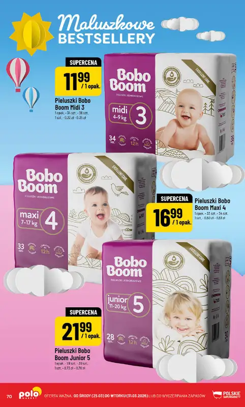 POLOmarket - gazetka promocyjna Gazetka od środy 25.03 do wtorku 31.03 - strona 70