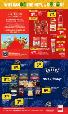 POLOmarket - gazetka promocyjna Gazetka od środy 25.03 do wtorku 31.03 - strona 47