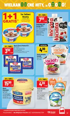 POLOmarket - gazetka promocyjna Gazetka od środy 25.03 do wtorku 31.03 - strona 39
