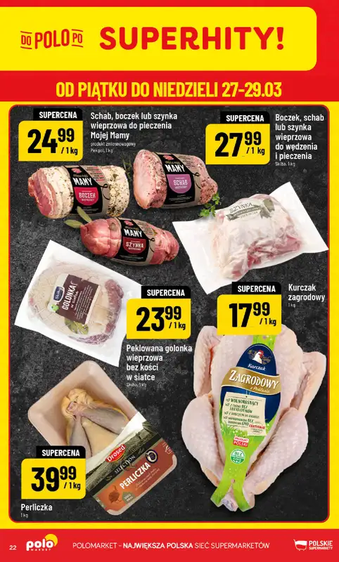 POLOmarket - gazetka promocyjna Gazetka od środy 25.03 do wtorku 31.03 - strona 22