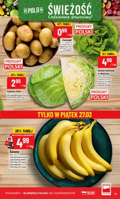 POLOmarket - gazetka promocyjna Gazetka od środy 25.03 do wtorku 31.03 - strona 29