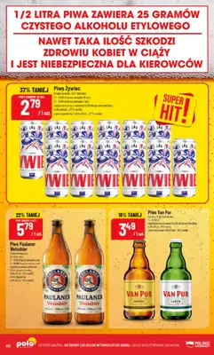 POLOmarket - gazetka promocyjna Gazetka od środy 25.03 do wtorku 31.03 - strona 60