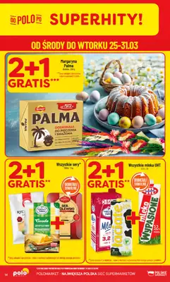 POLOmarket - gazetka promocyjna Gazetka od środy 25.03 do wtorku 31.03 - strona 14