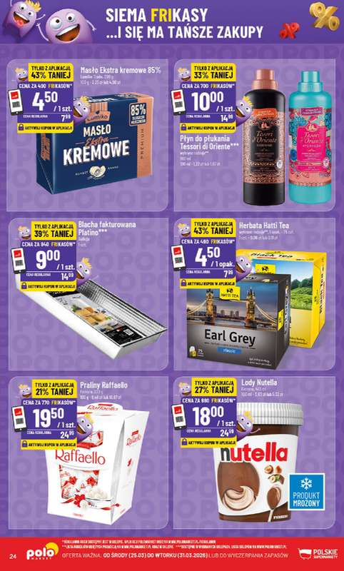POLOmarket - gazetka promocyjna Gazetka od środy 25.03 do wtorku 31.03 - strona 24