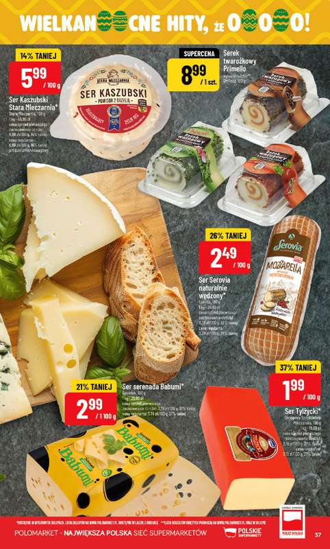 POLOmarket - gazetka promocyjna Gazetka od środy 25.03 do wtorku 31.03 - strona 37