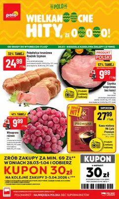 POLOmarket - gazetka promocyjna Gazetka od środy 25.03 do wtorku 31.03
