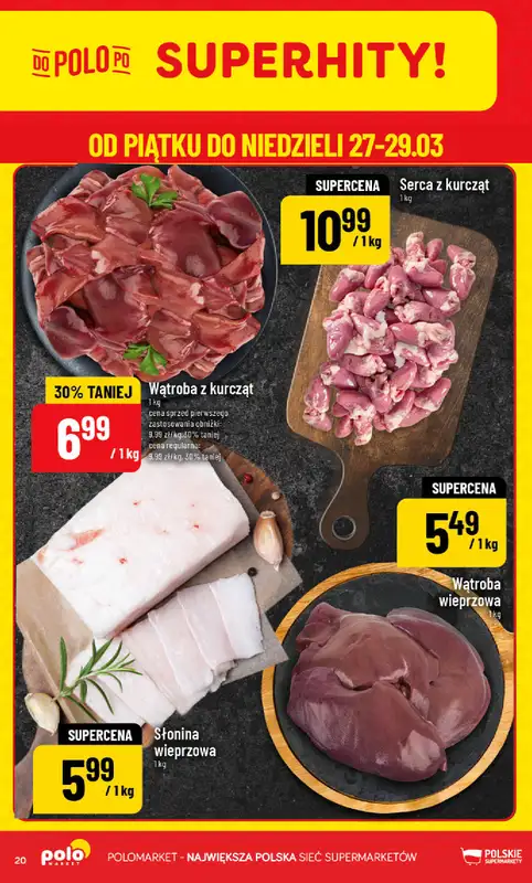 POLOmarket - gazetka promocyjna Gazetka od środy 25.03 do wtorku 31.03 - strona 20