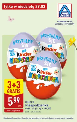 Aldi - gazetka promocyjna Super niedziela w Aldi! od niedzieli 29.03 do niedzieli 29.03 - strona 3