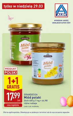 Aldi - gazetka promocyjna Super niedziela w Aldi! od niedzieli 29.03 do niedzieli 29.03 - strona 8