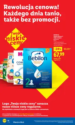 Lidl - gazetka promocyjna Rewolucja Cenowa! od środy 11.03 do wtorku 31.03 - strona 10