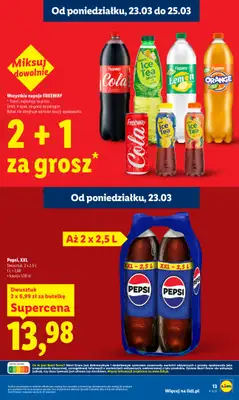 Lidl - gazetka promocyjna Oferta od poniedziałku od poniedziałku 23.03 do środy 25.03 - strona 13