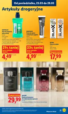 Lidl - gazetka promocyjna Oferta od poniedziałku od poniedziałku 23.03 do środy 25.03 - strona 59