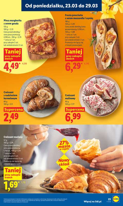Lidl - gazetka promocyjna Oferta od poniedziałku od poniedziałku 23.03 do środy 25.03 - strona 23