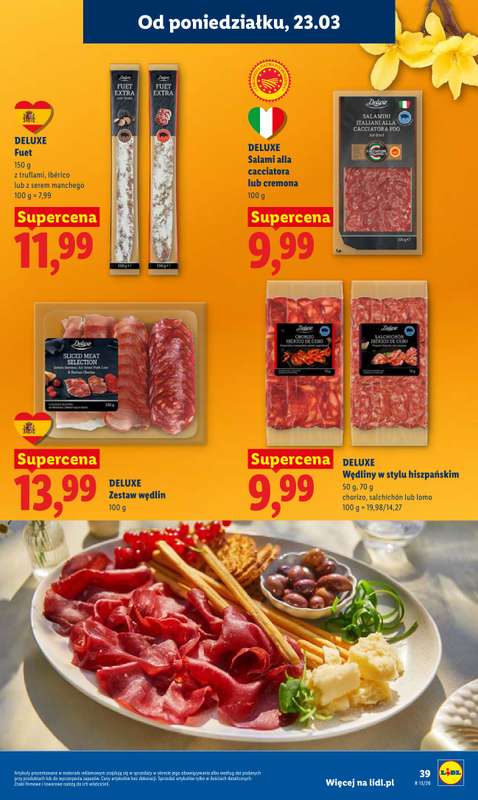 Lidl - gazetka promocyjna Oferta od poniedziałku od poniedziałku 23.03 do środy 25.03 - strona 39