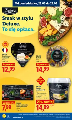 Lidl - gazetka promocyjna Oferta od poniedziałku od poniedziałku 23.03 do środy 25.03 - strona 40